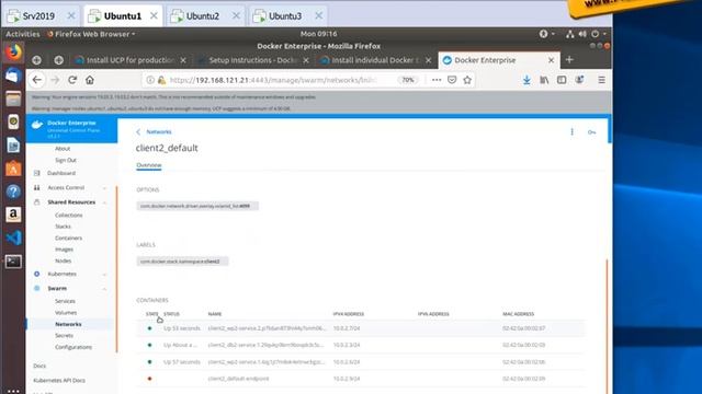 Swarm - Layer 7 Routing - HTTP Host Header смотреть онлайн