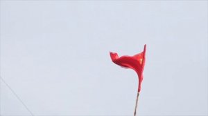 Традиционно на Первомай Каждый год На высокой точке города Флаг СССР Козловка Чувашия 1 05 2021