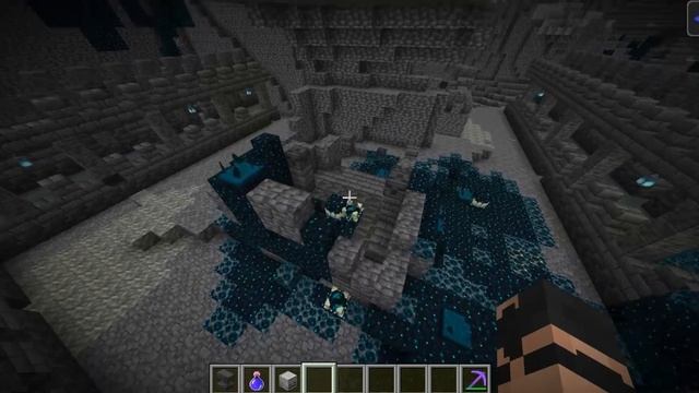 Обзор на экспериментальный снапшот 1.19 Minecraft Deep Dark, новый моб Варден! смотреть онлайн