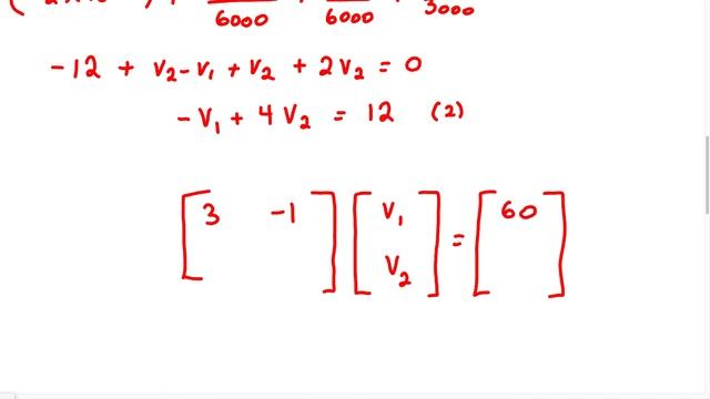 Node Voltage Method (Problem #7) смотреть онлайн