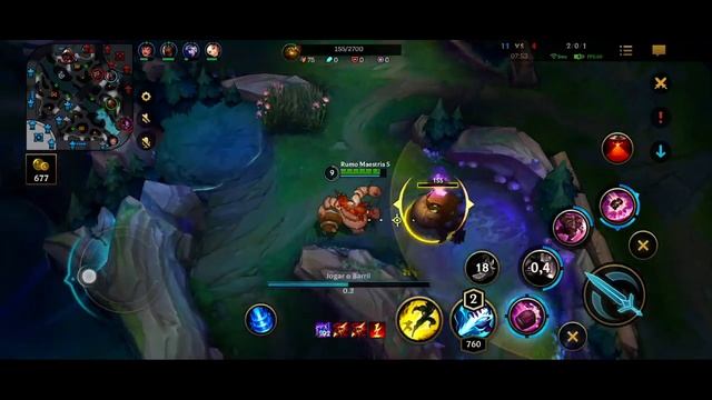 GRAGAS | Rumo Maestria 5 - #01: É O GRONGOSSSS ! LOL Wild Rift смотреть онлайн