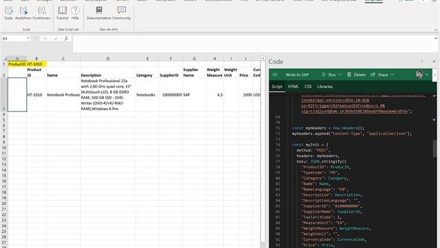 Updating SAP Data via Excel смотреть онлайн