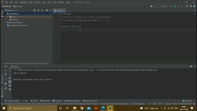 Python Tutorial (Part1): Strings смотреть онлайн