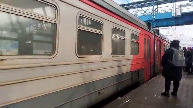 Электропоезд ЭД4М - 0349 с сообщением Ольгино - Нижегородская (Горьковское Направление). смотреть онлайн