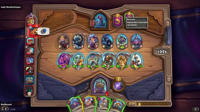 Arch-Villain Rafaam big APM pirates | Hearthstone | Battlegrounds смотреть онлайн