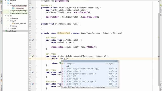 AsyncTask and Week References | Lecture 40 | Android Development | AbuBakar | TechiLoft смотреть онлайн