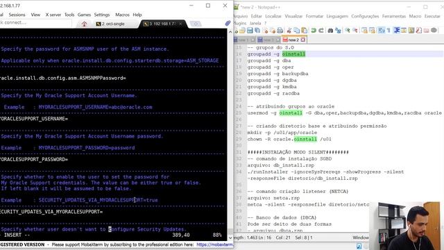 Como Instalar o Oracle 12c Sem Interface Gráfica - Instalação Modo Silent смотреть онлайн
