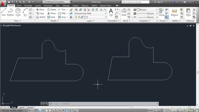 13. Creating Polylines in AUTOCAD (AutoCAD Basic to Advance) смотреть онлайн