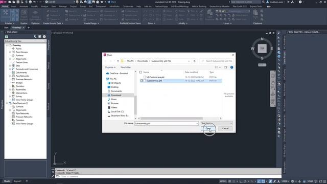 How to import Subassembly .pkt file in Civil 3D смотреть онлайн