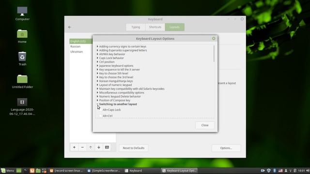 How to QUICKLY switch Keyboard Language in LINUX Mint смотреть онлайн