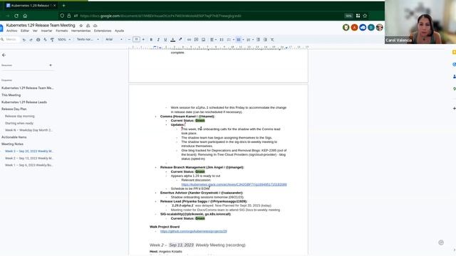Kubernetes Release Team Meeting смотреть онлайн