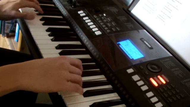 YAMAHA PSR E423 -- FETTES BROT --ECHO piano cover смотреть онлайн