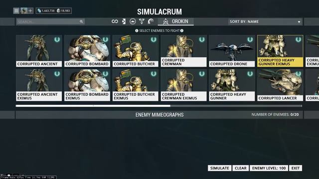 [Warframe] Tenora riven vs corrupted heavy gunner bombard смотреть онлайн