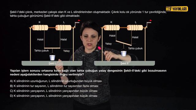Konu Konu Sorular - 8.Sınıf Fen Bilimleri Soru Çözümü - Basit Makineler - Çıkrıklar - LGS 2024 смотреть онлайн