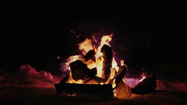 Огонь, костер, пламя. Футаж для видеомонтажа #161. смотреть онлайн