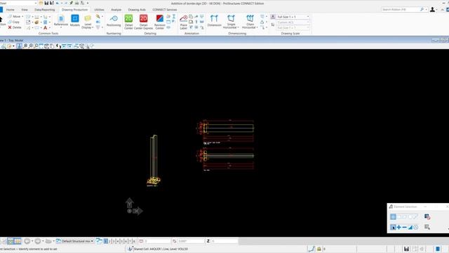 Insertion of Drawing Border Frame | ProSteel CONNECT Edition смотреть онлайн