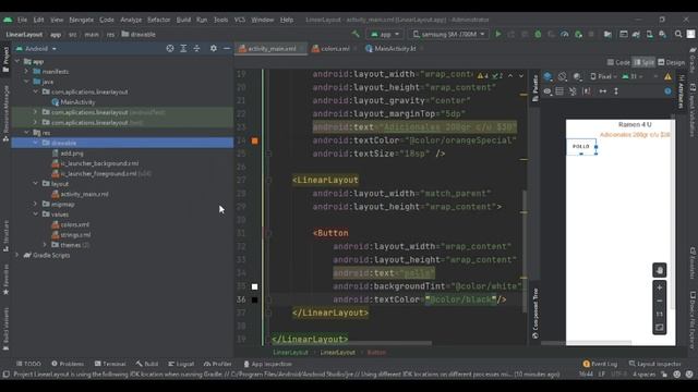 ❗❗ #6 - LinearLayout y crea App Ramen 4 U❗❗?️?️ -CURSO DE KOTLIN DESDE CERO 2022✅❗❗ смотреть онлайн