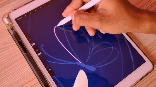 Relaxing Drawing #1 - Title: Hope ? on Ipad Pro with Procreate смотреть онлайн