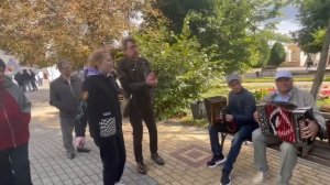 Матаня с частушками и пляской. «Играй, гармонь Елецкая!» Елец 04.09.2021.