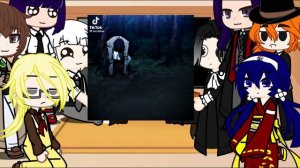 Bsd react to dazai part 1