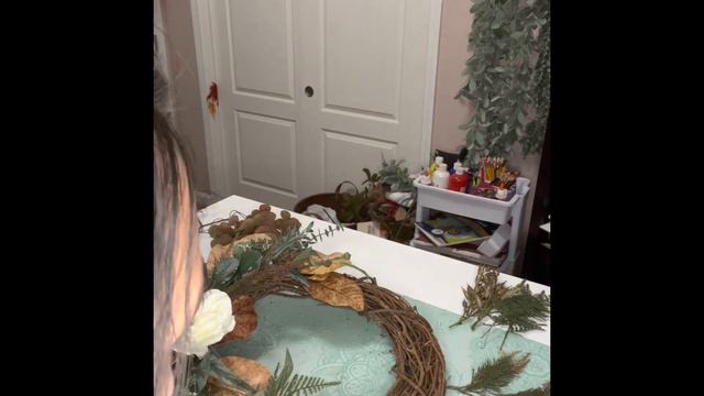 HOW TO MAKE A BEAUTIFUL MAGNOLIA WREATH! #36 смотреть онлайн