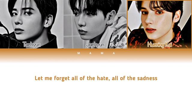 [MAMA 2023] YOSHIKI, TAEHYUN, HUENINGKAI, JAEHYUN, ANTON, YUJIN - Endless Rain [Color Coded Lyrics]