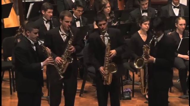 UMich Symphony Band - Bolcom, Concerto Grosso (mvts. 3 and 4) смотреть онлайн