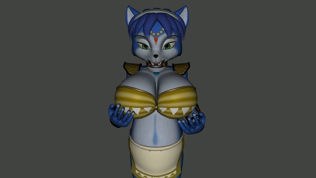 Confused Krystal Breast And Belly Expansion X264