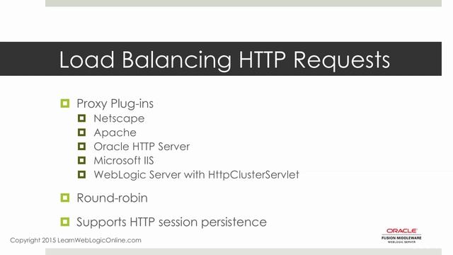 Oracle WebLogic 12c for Administrators 030 WebLogic Clusters Part 1 смотреть онлайн