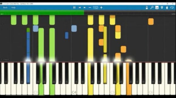 Can I Come With You by Murray Gold on Piano (Synthesia)