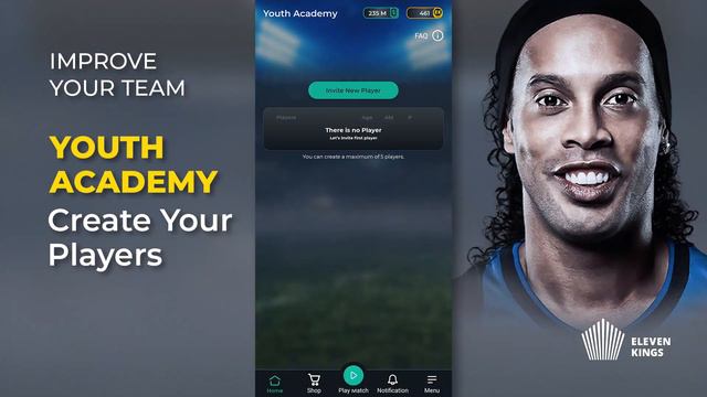 Eleven Kings football manager game - Introduction смотреть онлайн