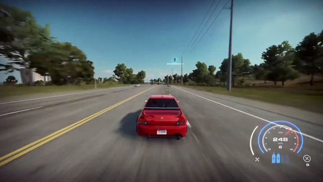 NFS HEAT MITSUBISHI Lancer Evolution IX - Gameplay смотреть онлайн
