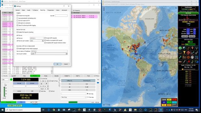 How to set up Log4OM WSJTX and Gridtracker to work together смотреть онлайн