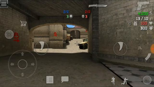 Играю с другом в КС на телефоне смотреть онлайн