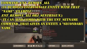 Exploring TF2 Commands | Part #2 [ENT_CREATE]