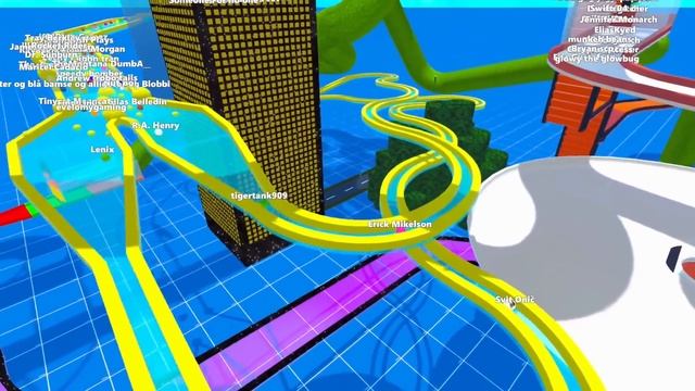 MARBLE Race! DK Mountain from Mario Kart! - Marble World Gameplay смотреть онлайн