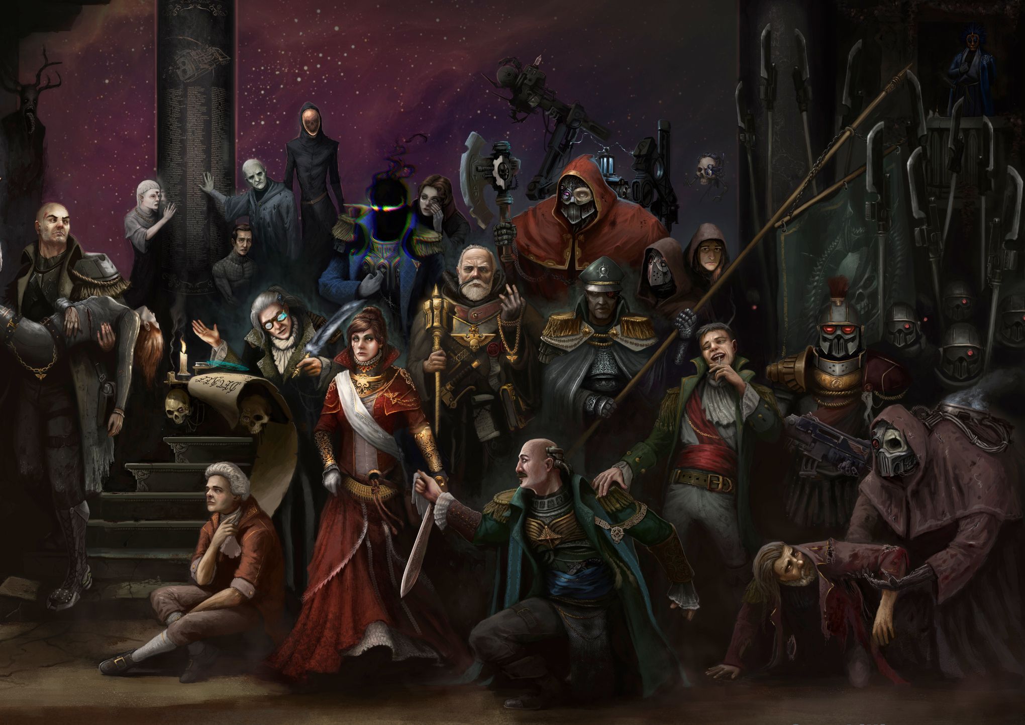 Трейлер/Официальная дата релиза игры Warhammer 40,000: Rogue Trader. смотреть онлайн