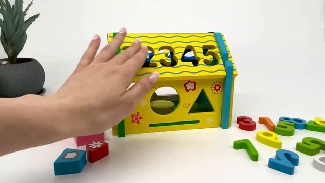 Деревянный домик-сортер. Обзор! смотреть онлайн