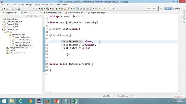 Selenium Tutorial – Creating and Working with JUnit Test Suites смотреть онлайн
