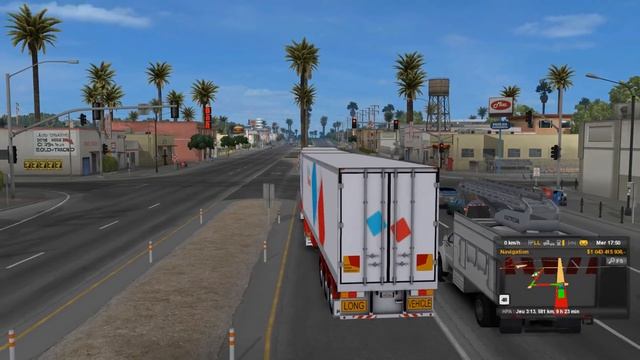 American Truck Simulator Mack E6 engine and B-Triple смотреть онлайн