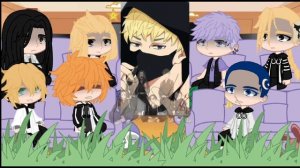 Реакция Токийских мстителей на братьев Такемичи это Ханма и Казутора (AU!)