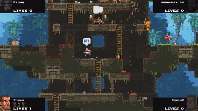 Pixel Exile Plays - Broforce #1 - We don't need no Papers Please смотреть онлайн