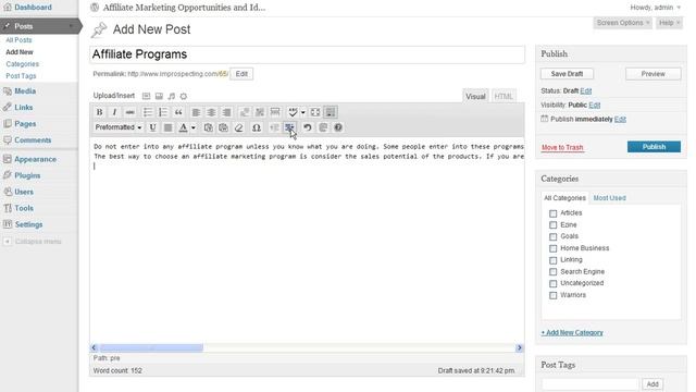 How to change Wordpress text from Preformmated to Paragraph смотреть онлайн