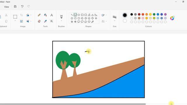 MS paint-beach house | Learning Videos | Kids Learning Videos | Children Arts смотреть онлайн