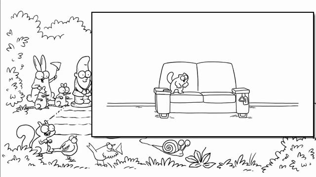 Кот Саймона. Scaredy Cat (A Halloween Special) смотреть онлайн