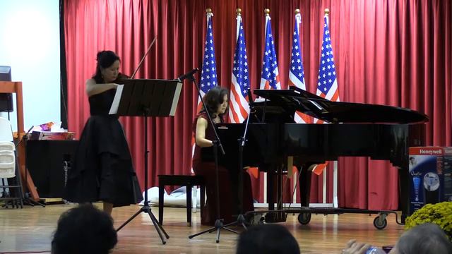 Piano and Violin Duet 夜來香 by Grace Wen Li & Ying Zhuo смотреть онлайн
