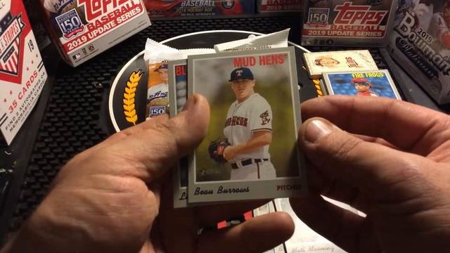 Baseball Cards Pack Opening 2019 Topps Update & 2019 Heritage Minor League смотреть онлайн