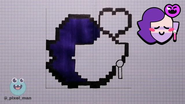 КАК НАРИСОВАТЬ ЗНАЧОК ЭМЗ по клеточкам || Бравл Старс | Brawl Stars смотреть онлайн