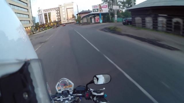 Мото блог. Как ездить на мотоцикле. Часть вторая. Торможение смотреть онлайн