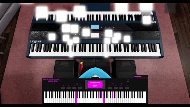 Roblox Virtual Piano - TobyFox - Spider Dance Kylelandry Arr [AUTO] смотреть онлайн